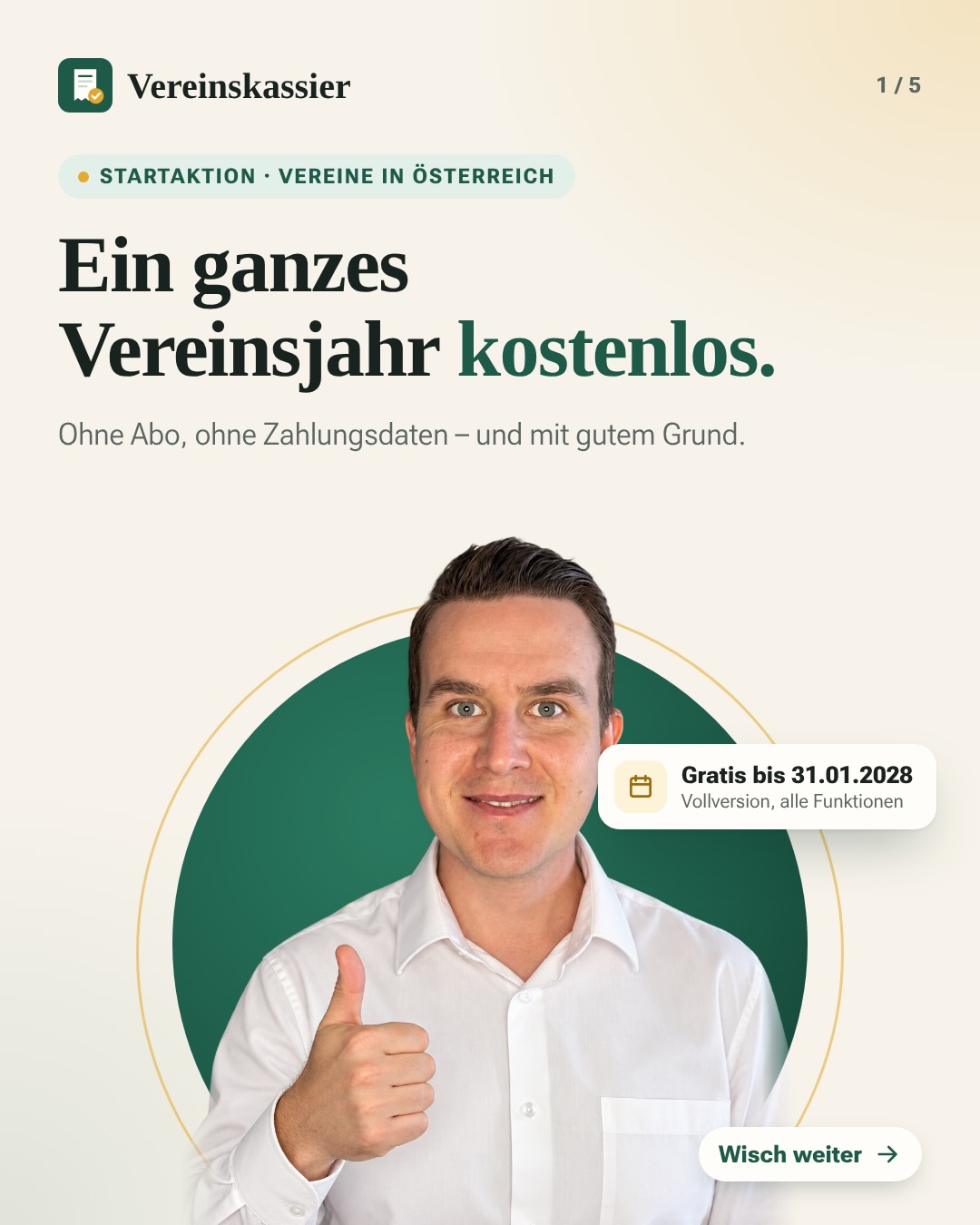 Der beste Zeitpunkt für eine neue Kassa-App? Der Beginn eines Vereinsjahres. 👇 Dann startest du mit einem …